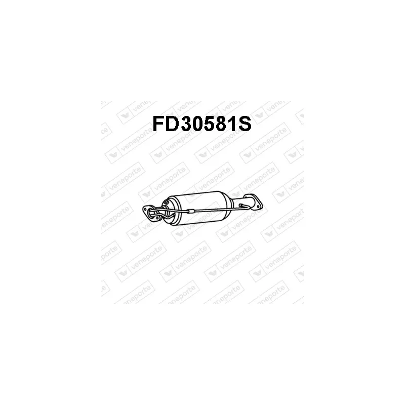 Filtre à particules / à suie, échappement VENEPORTE FD30581S
