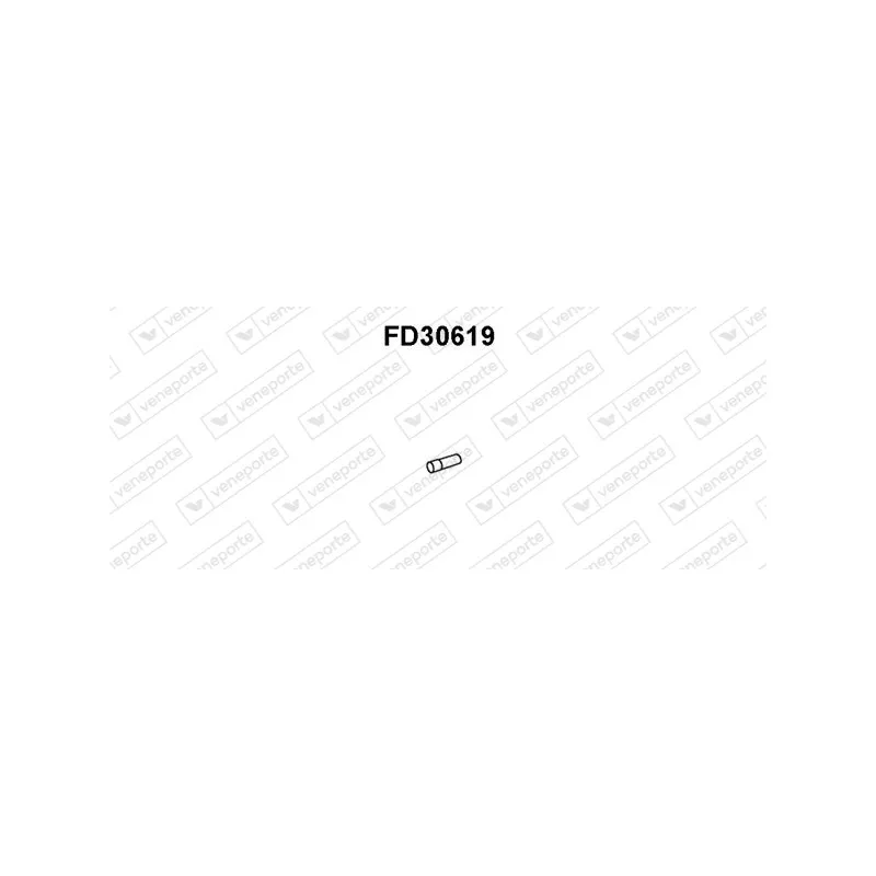Tuyau d'échappement VENEPORTE FD30619
