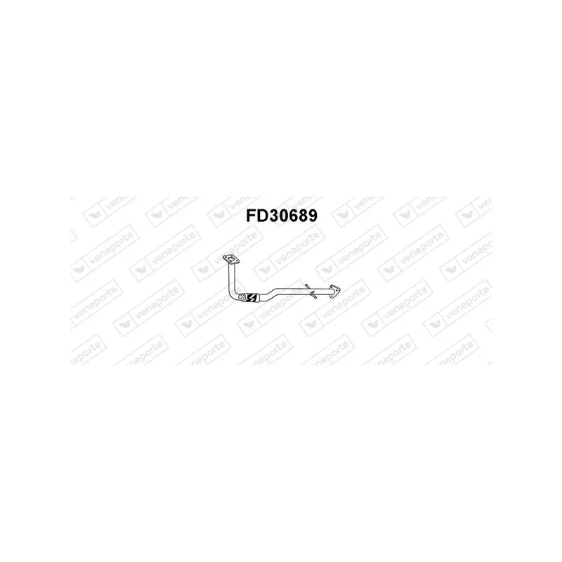 Tuyau d'échappement VENEPORTE FD30689