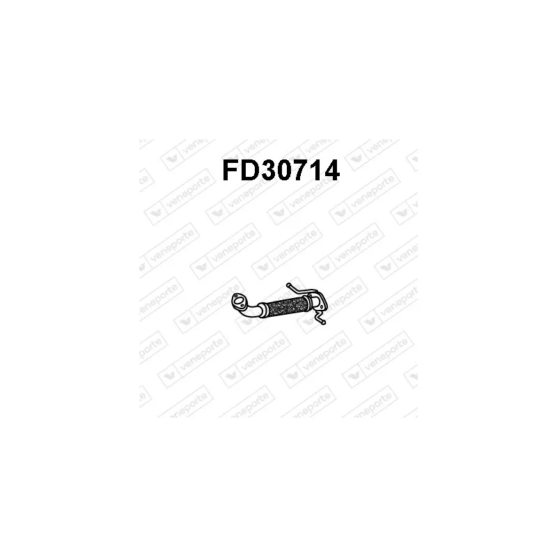Tuyau d'échappement VENEPORTE FD30714