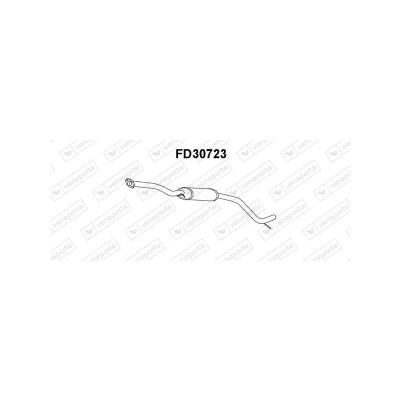 Silencieux central VENEPORTE FD30723