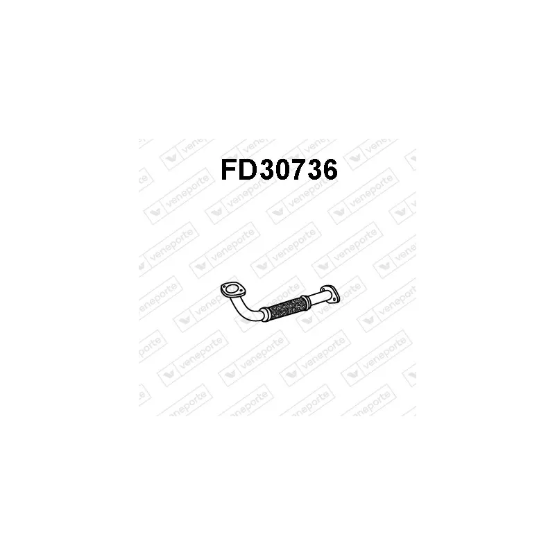 Tuyau d'échappement VENEPORTE FD30736