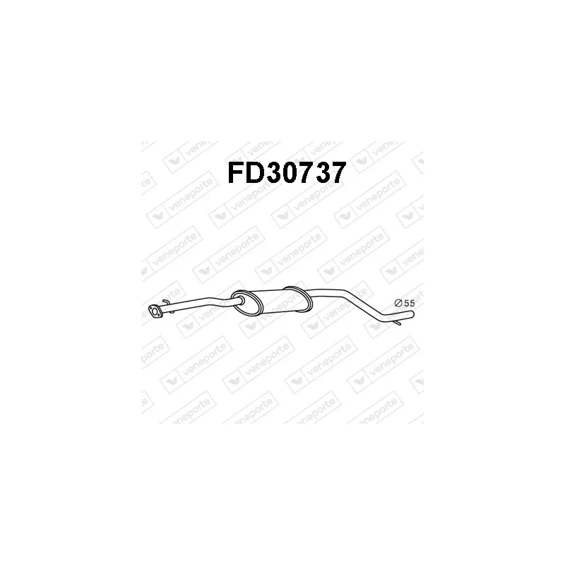 Silencieux avant VENEPORTE FD30737