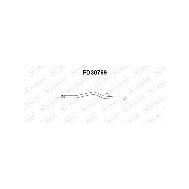 Tuyau d'échappement VENEPORTE FD30769