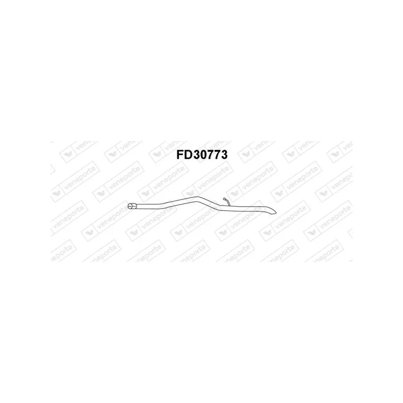 Tuyau d'échappement VENEPORTE FD30773