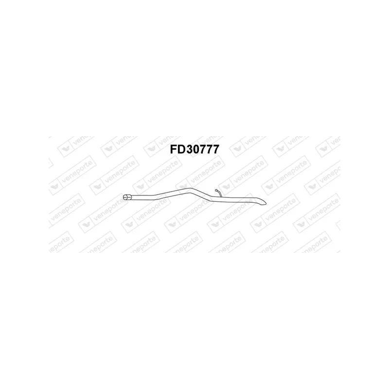 Tuyau d'échappement VENEPORTE FD30777