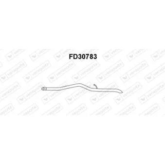 Tuyau d'échappement VENEPORTE