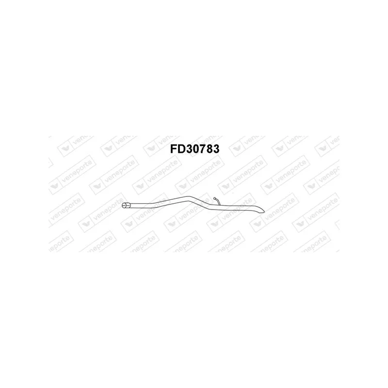 Tuyau d'échappement VENEPORTE FD30783