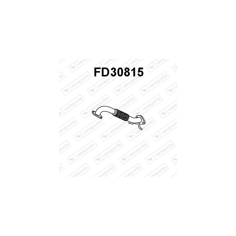 Tuyau d'échappement VENEPORTE FD30815