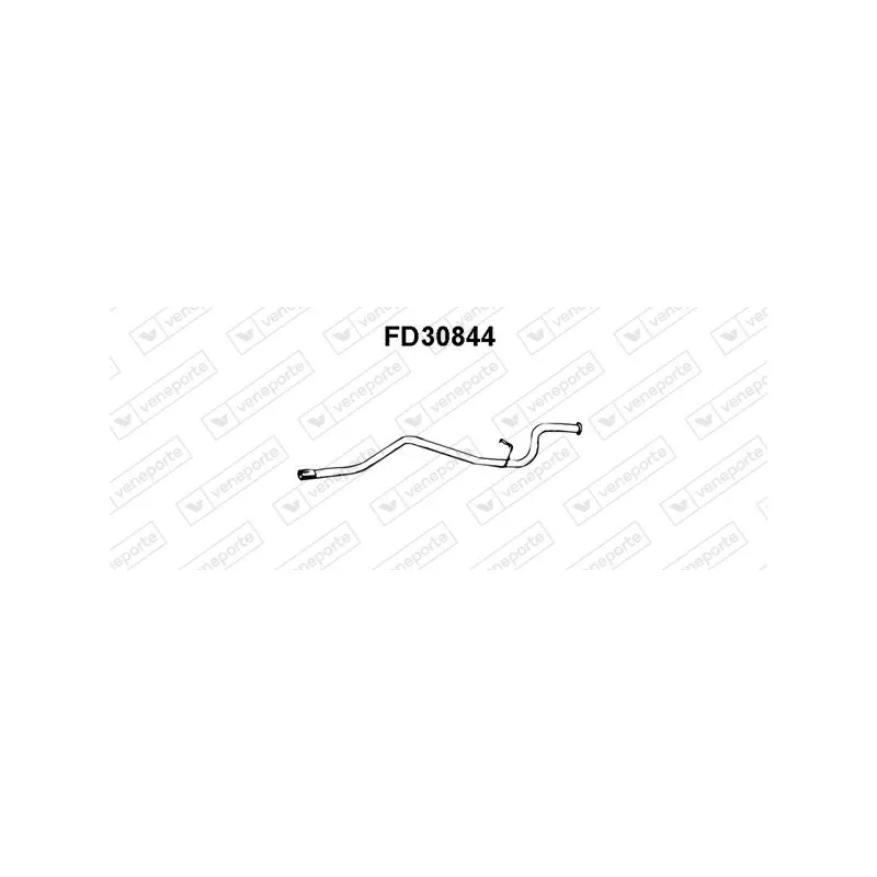Tuyau d'échappement VENEPORTE FD30844