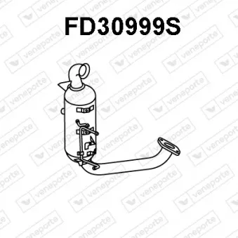 Filtre à particules / à suie, échappement VENEPORTE FD30999S