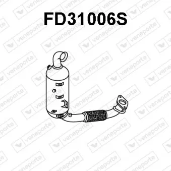 Filtre à particules / à suie, échappement VENEPORTE FD31006S