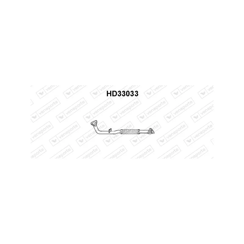 Tuyau d'échappement VENEPORTE HD33033