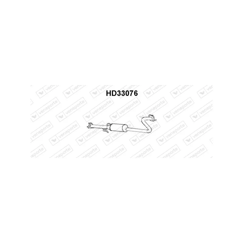 Silencieux central VENEPORTE HD33076