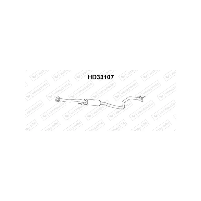 Silencieux avant VENEPORTE HD33107