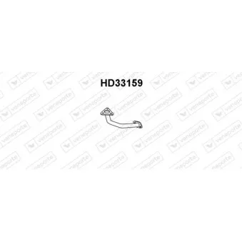 Tuyau d'échappement VENEPORTE HD33159