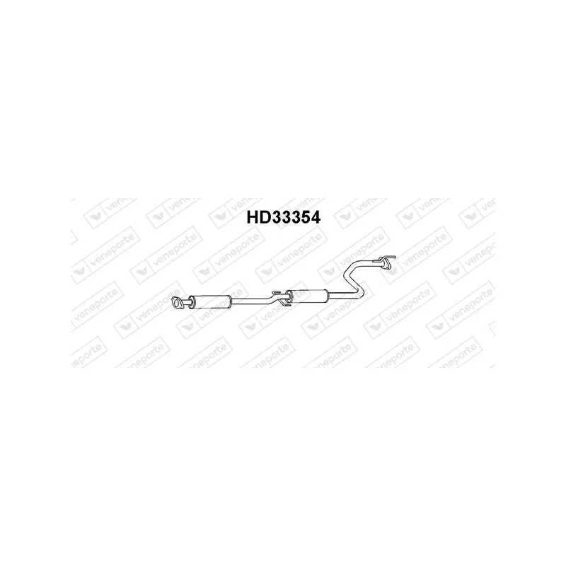 Silencieux avant VENEPORTE HD33354