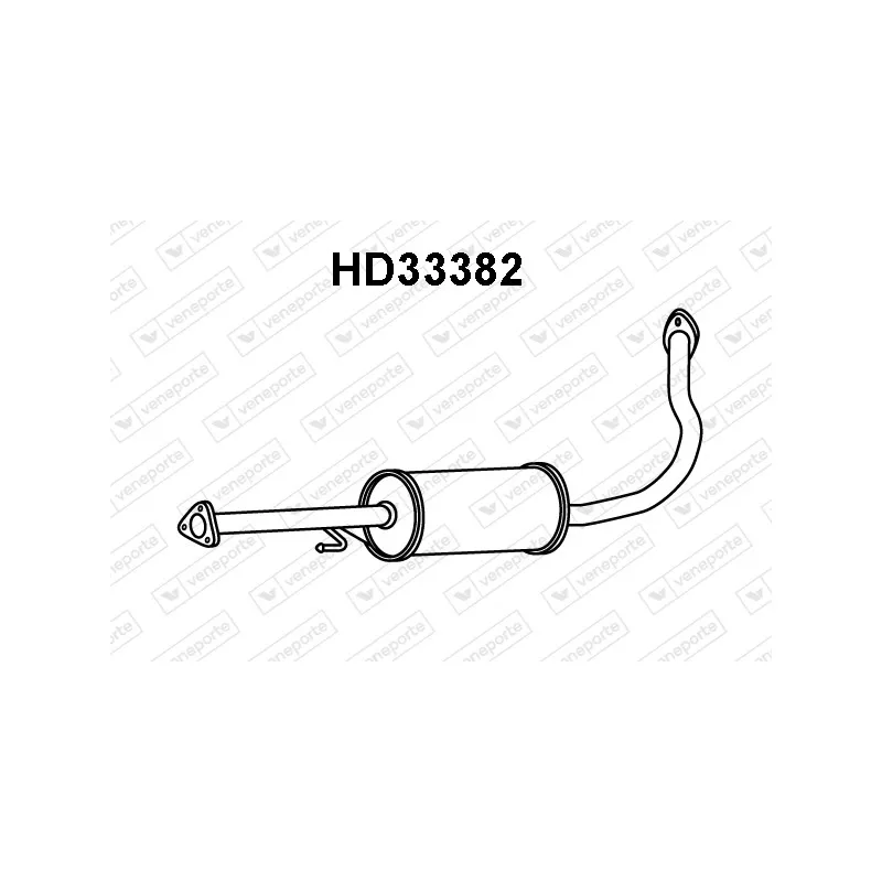 Silencieux central VENEPORTE HD33382