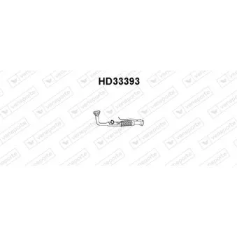 Tuyau d'échappement VENEPORTE