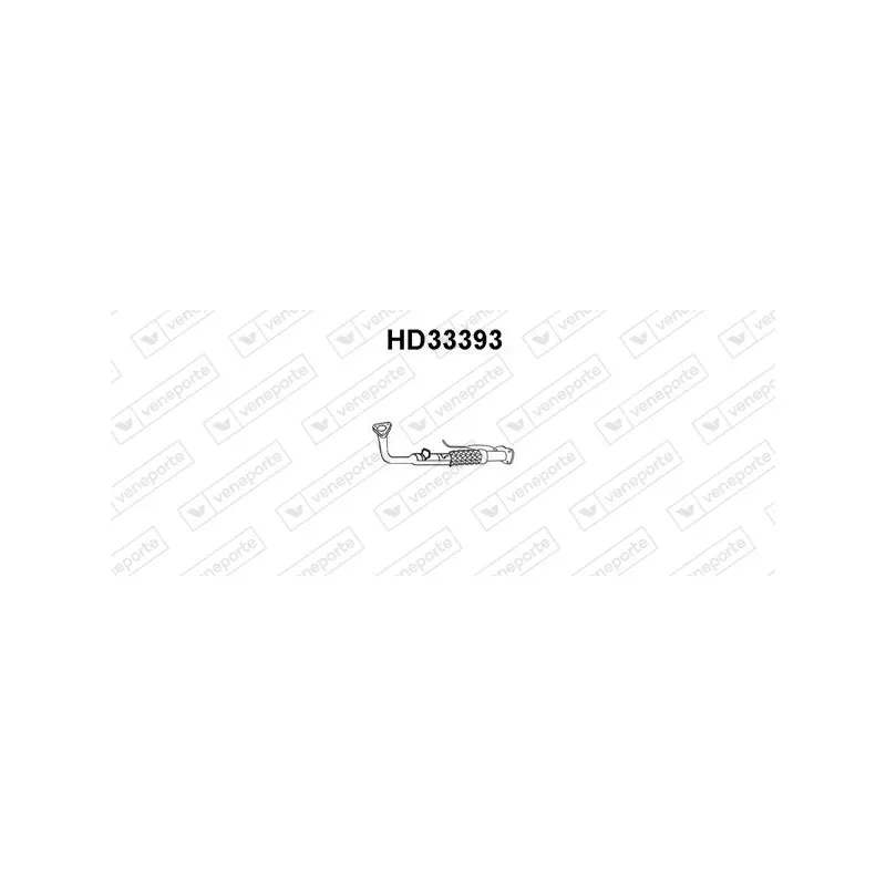Tuyau d'échappement VENEPORTE HD33393