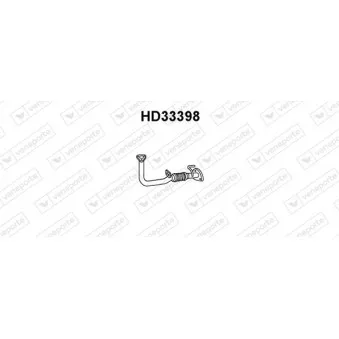 Tuyau d'échappement VENEPORTE