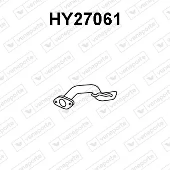 Tuyau d'échappement VENEPORTE HY27061