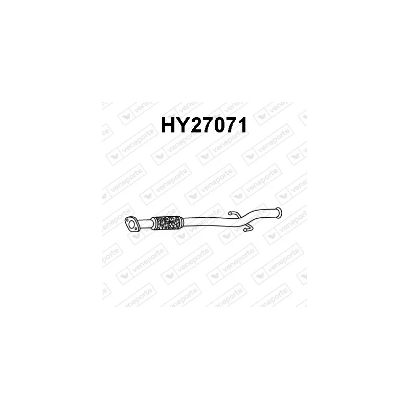 Tuyau d'échappement VENEPORTE HY27071