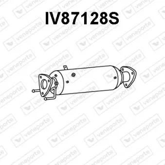 Filtre à particules / à suie, échappement VENEPORTE IV87128S