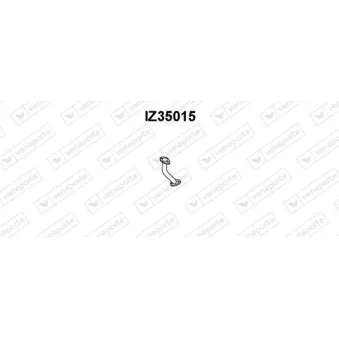 Tuyau d'échappement VENEPORTE IZ35015