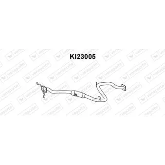 Silencieux central VENEPORTE