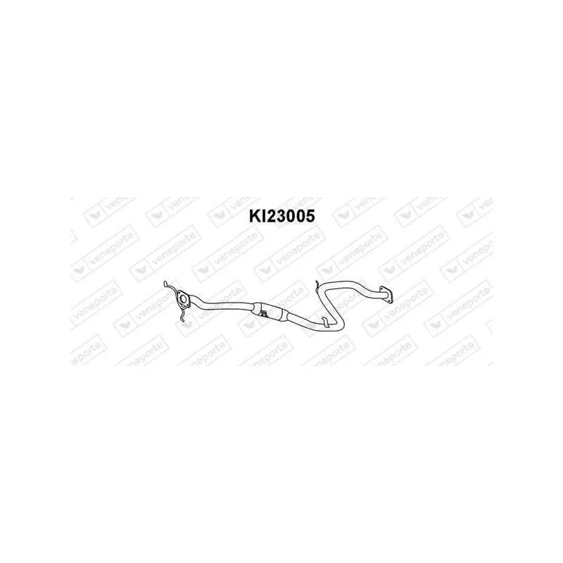 Silencieux central VENEPORTE KI23005