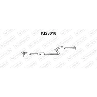 Silencieux central VENEPORTE