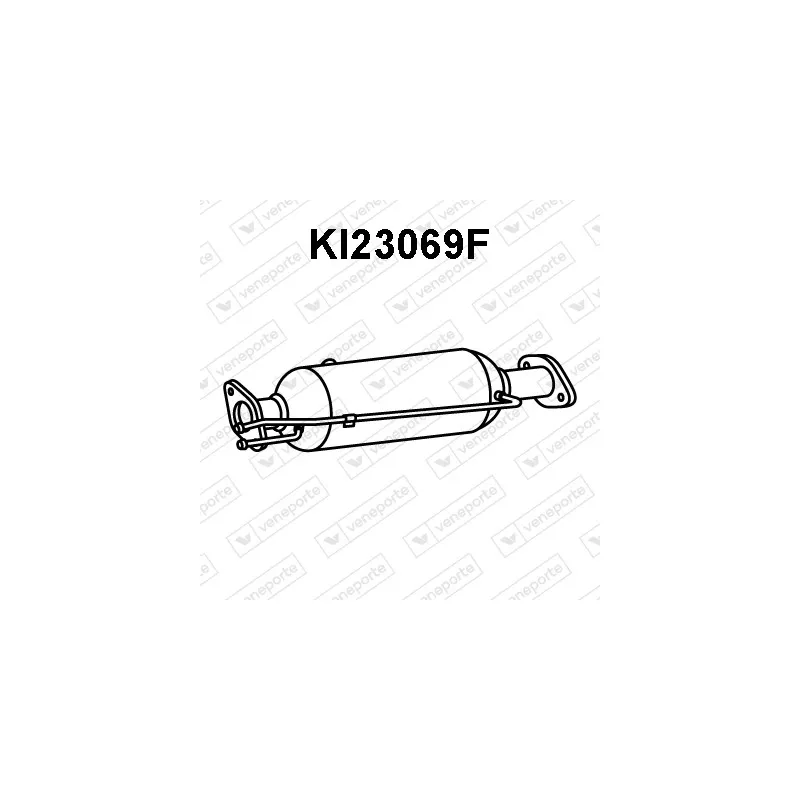 Filtre à particules / à suie, échappement VENEPORTE KI23069F