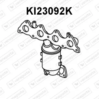Catalyseur en coude VENEPORTE KI23092K