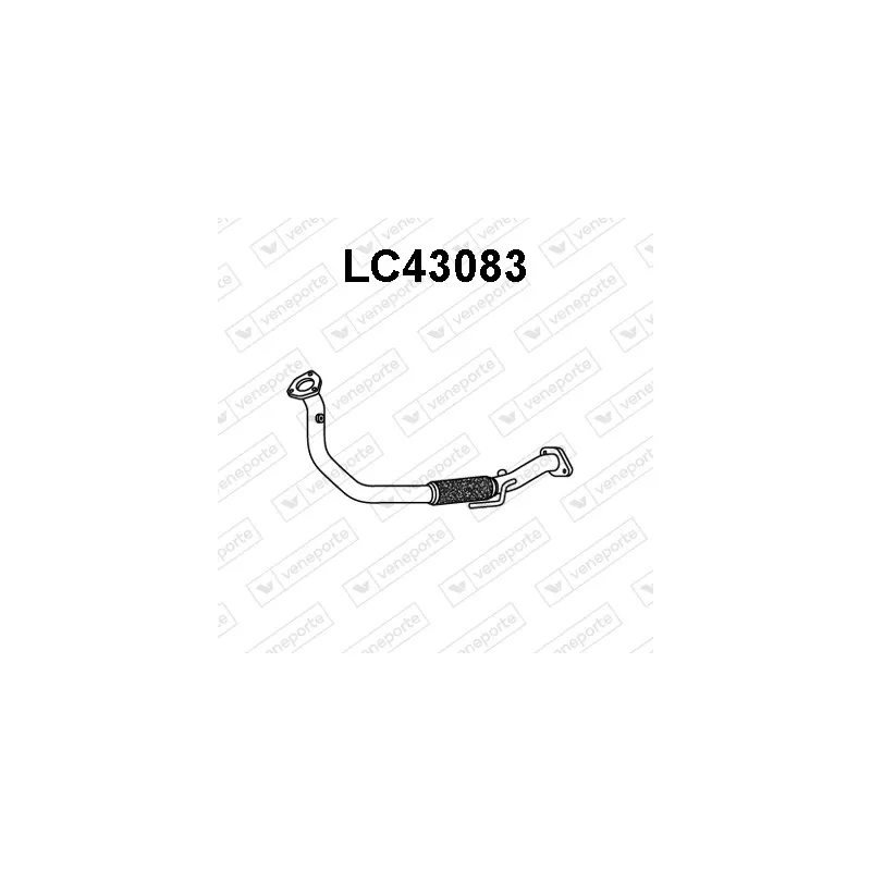 Tuyau d'échappement VENEPORTE LC43083