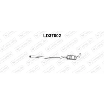 Silencieux central VENEPORTE