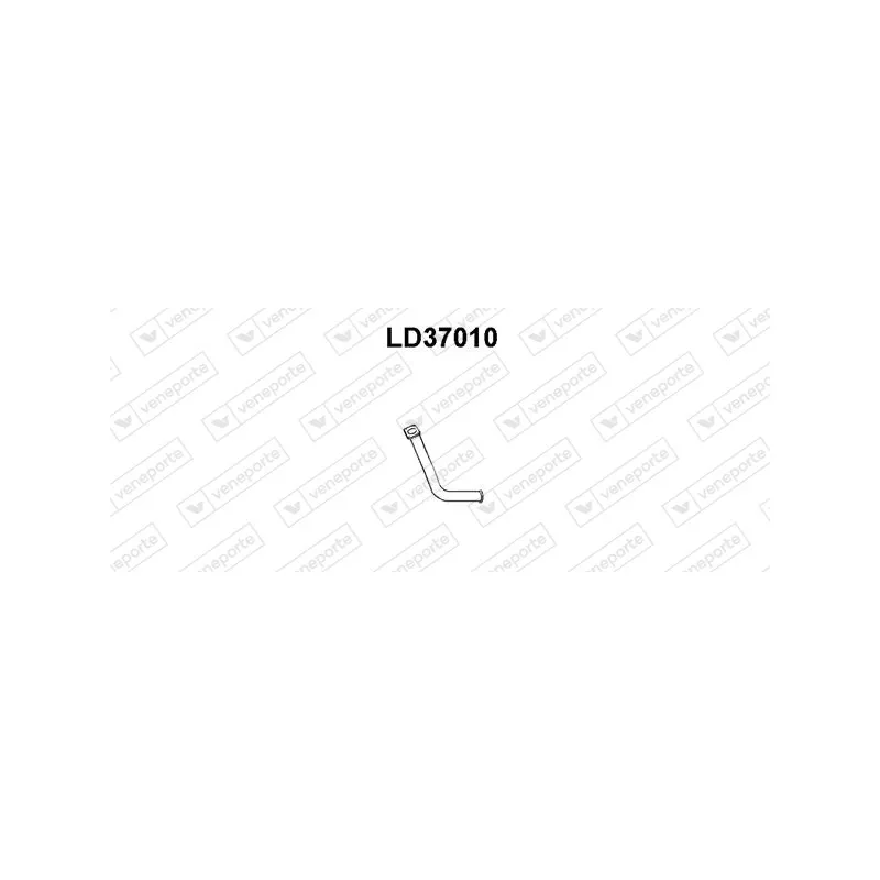 Tuyau d'échappement VENEPORTE LD37010