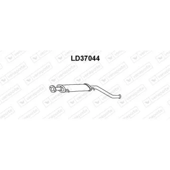 Silencieux avant VENEPORTE