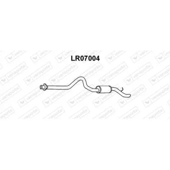 Silencieux arrière VENEPORTE