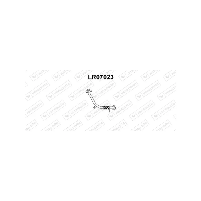 Tuyau d'échappement VENEPORTE LR07023
