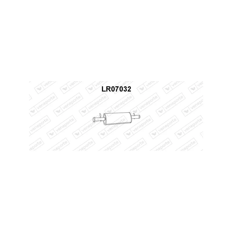 Silencieux avant VENEPORTE LR07032