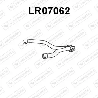 Tuyau d'échappement VENEPORTE LR07062