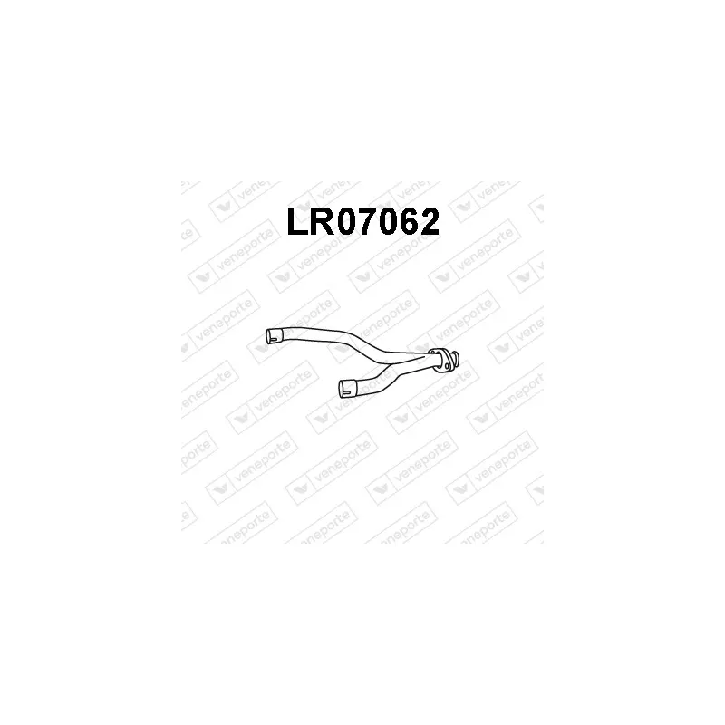 Tuyau d'échappement VENEPORTE LR07062