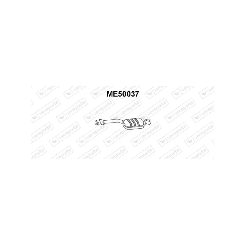Silencieux central VENEPORTE ME50037