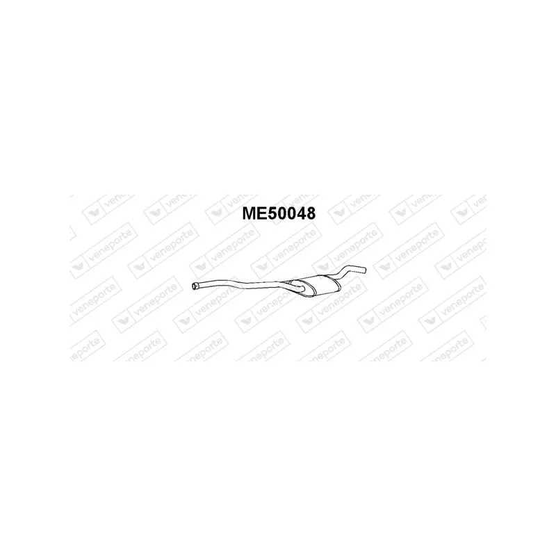 Silencieux central VENEPORTE ME50048
