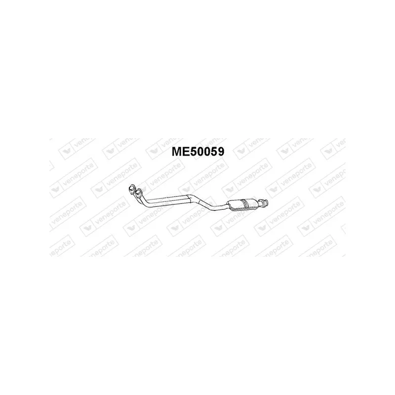 Silencieux avant VENEPORTE ME50059