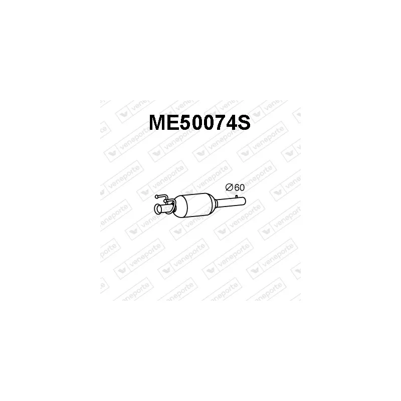 Filtre à particules / à suie, échappement VENEPORTE ME50074S