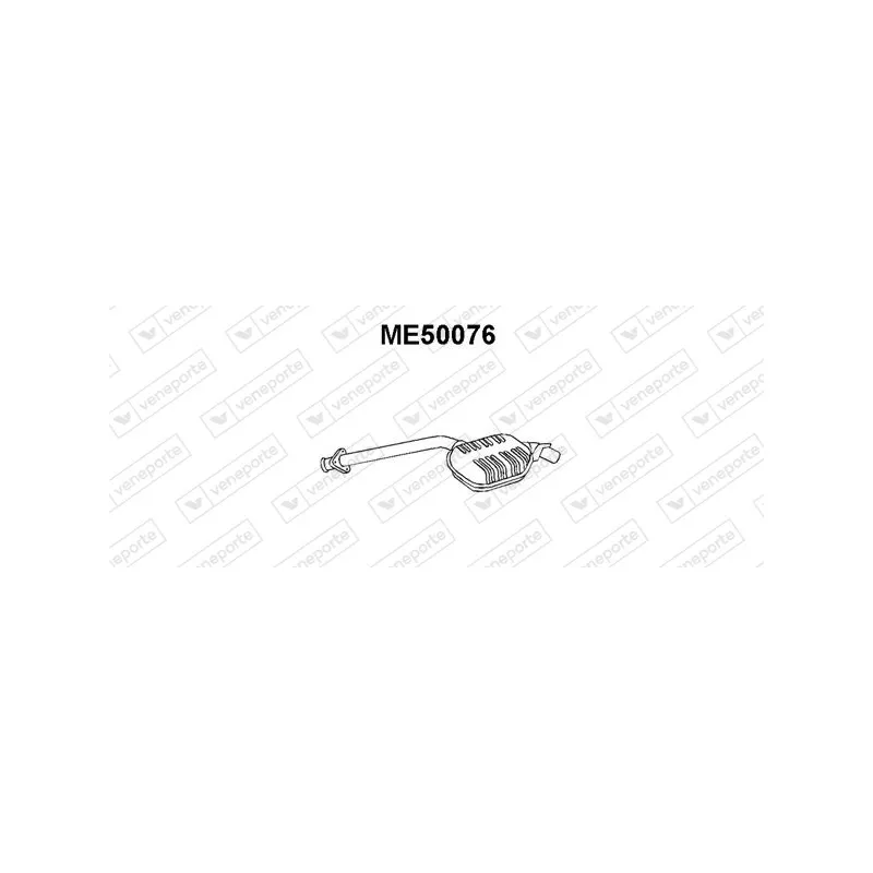Silencieux central VENEPORTE ME50076