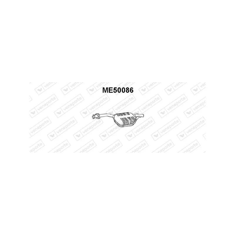Silencieux central VENEPORTE ME50086