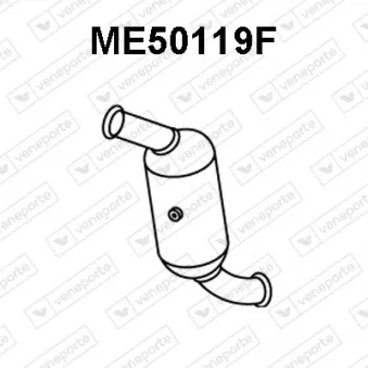 Filtre à particules / à suie, échappement VENEPORTE ME50119F